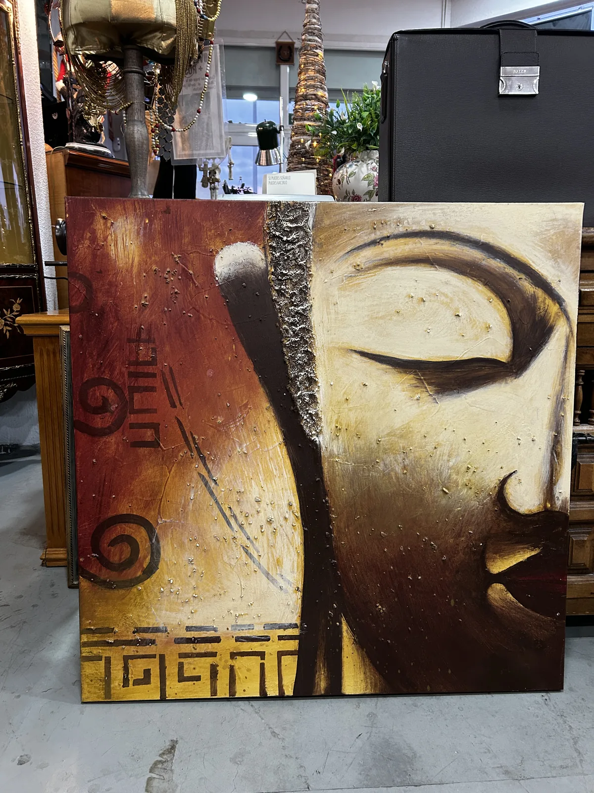 2 Cuadros Buda 80x80 cm - Imagen 3