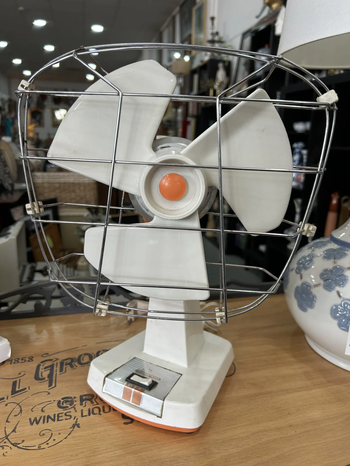 Ventilador Antiguo Taurus Vintage Años 70