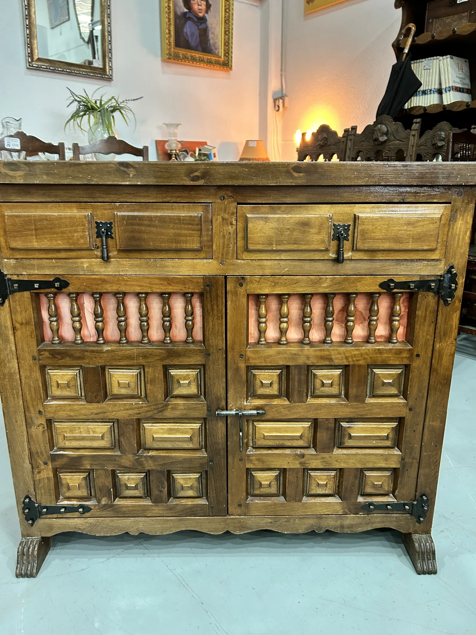 Mueble aparador rústico estilo castellano - Imagen 3