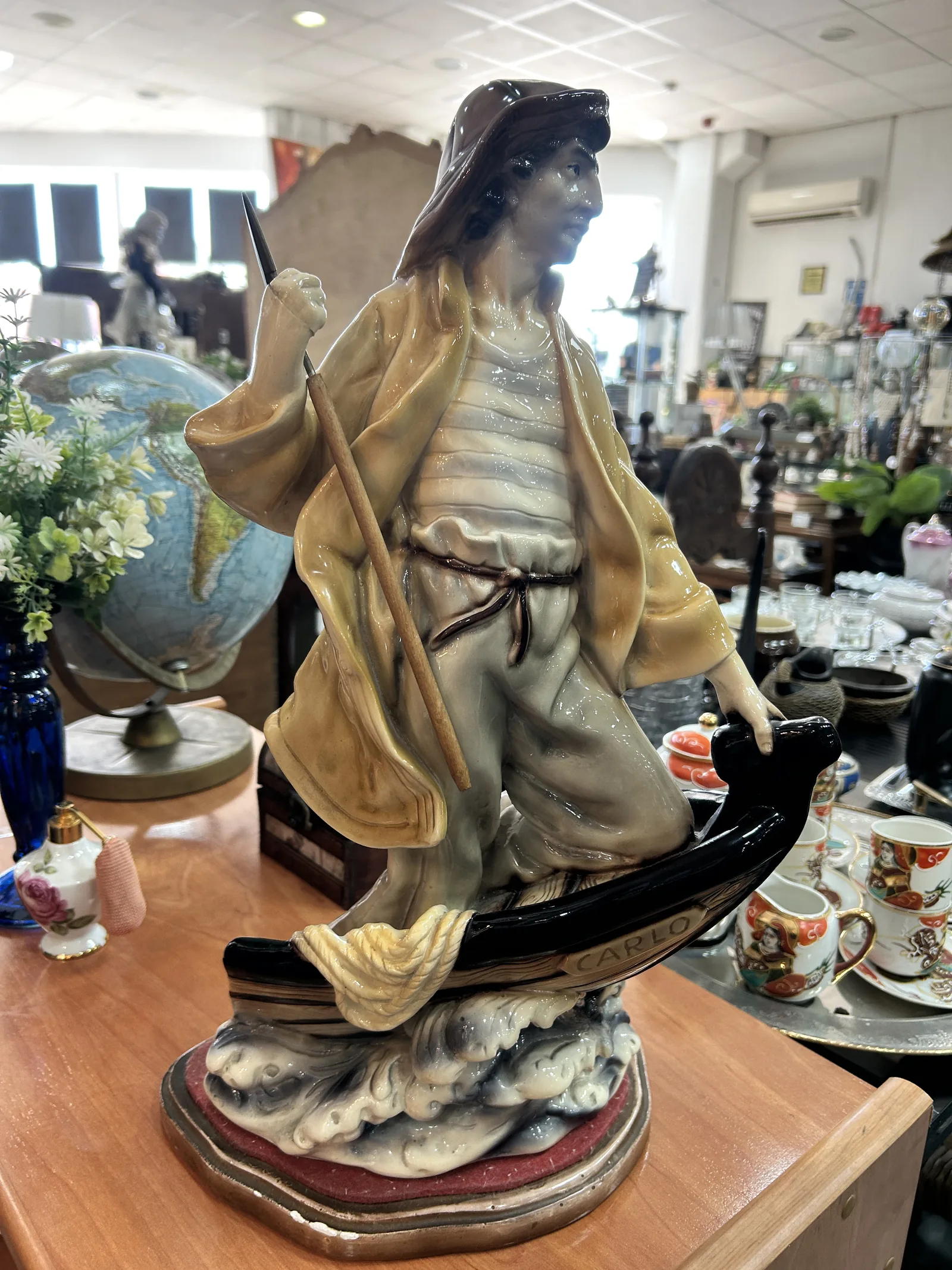 Figura Marinero de Cerámica - Estilo Lladró - Imagen 9