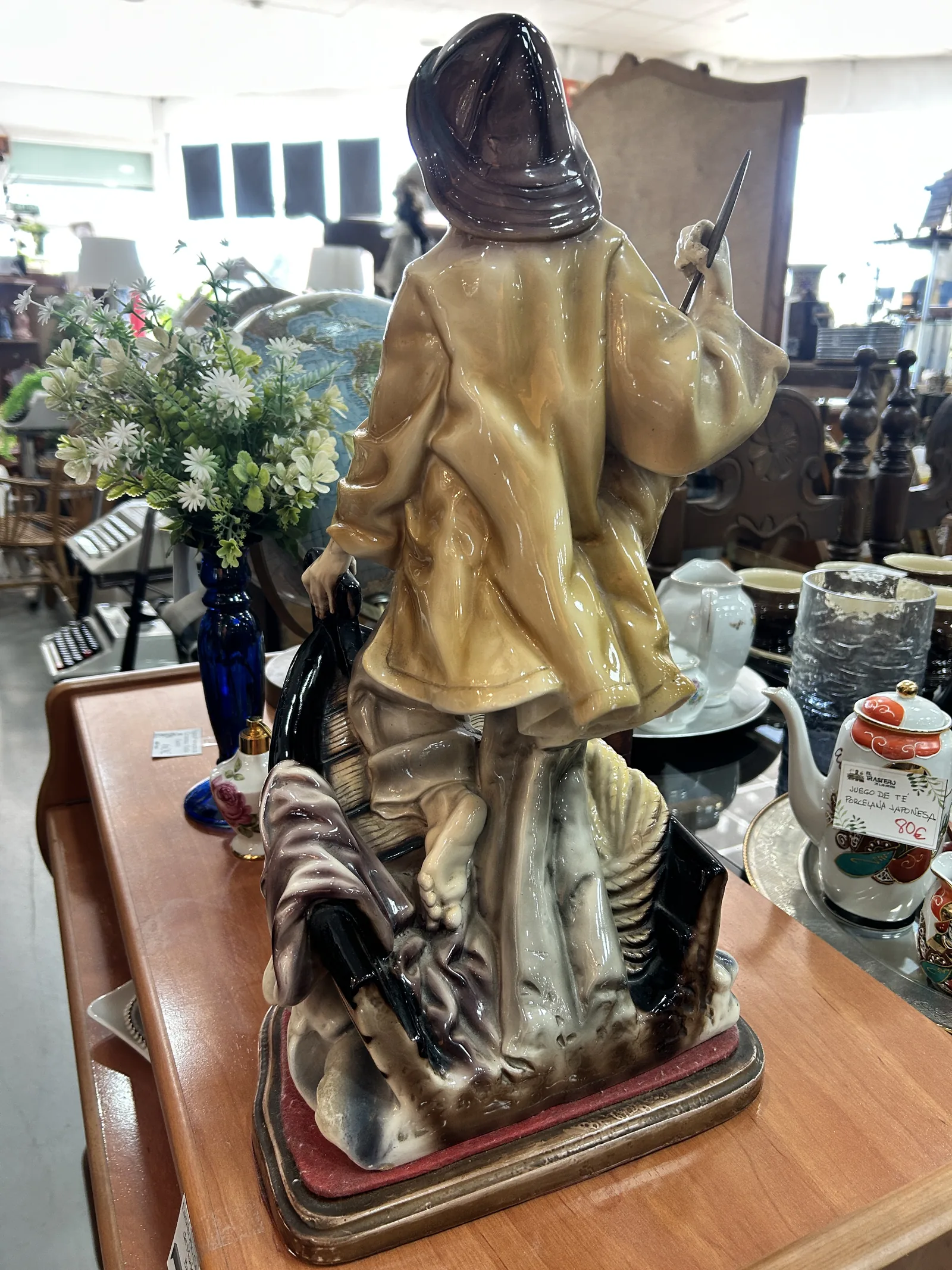 Figura Marinero de Cerámica - Estilo Lladró - Imagen 5