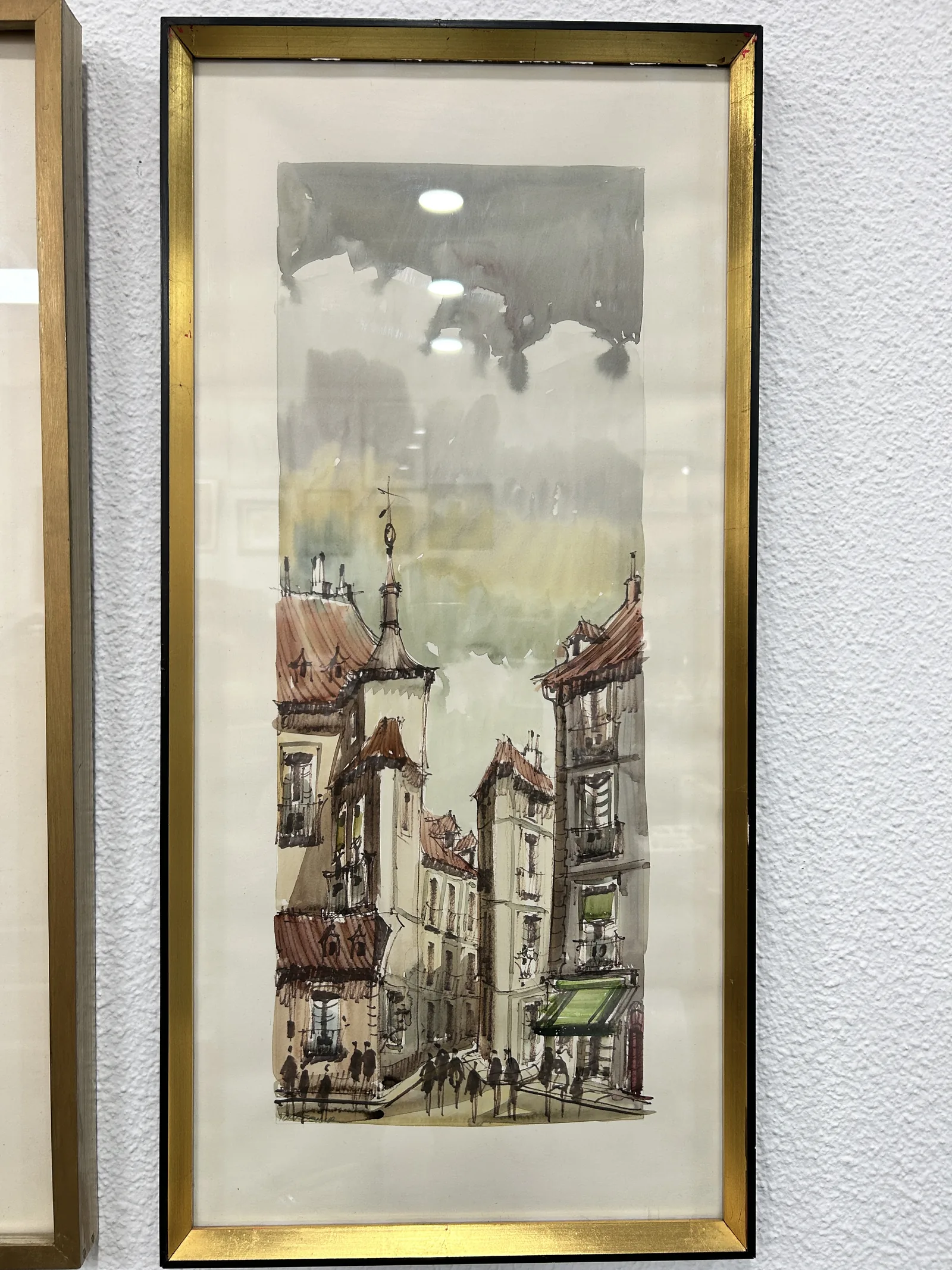 Tríptico de Acuarelas Originales - Madrid Antiguo - Imagen 5