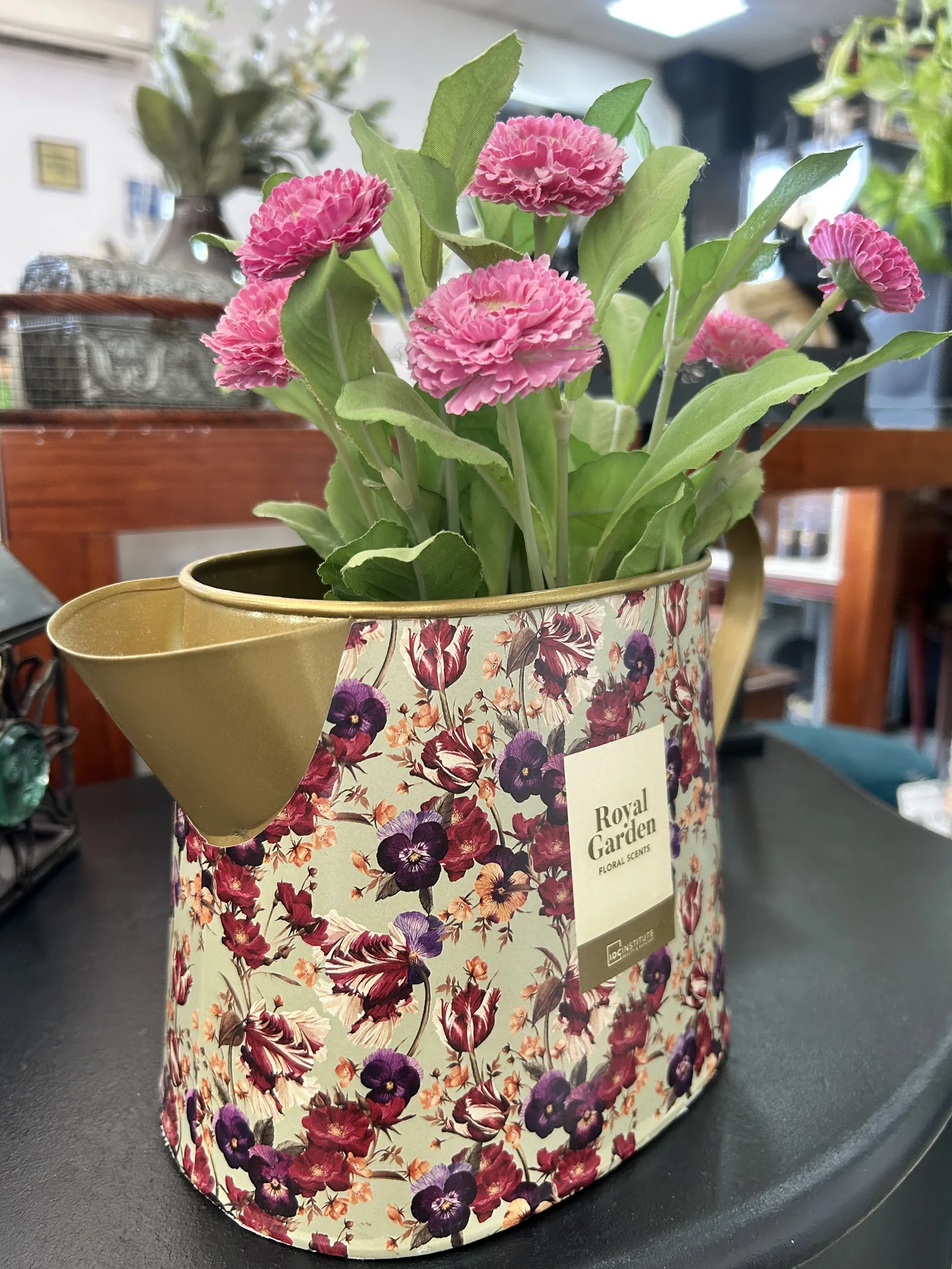 Regadera Vintage Floral IDC Royal Garden - Imagen 3
